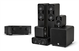Q Acoustics 5040er 5.1 Set + Marantz Cinema 60 (schwarz)