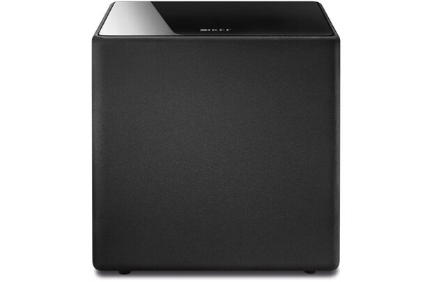 KEF KUBE 10b, 10 Zoll Subwoofer + KW1 Adapter Set