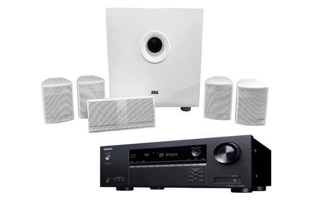Elac Cinema 5.2 Heimkinoset 5.1 + Onkyo SR393 DAB