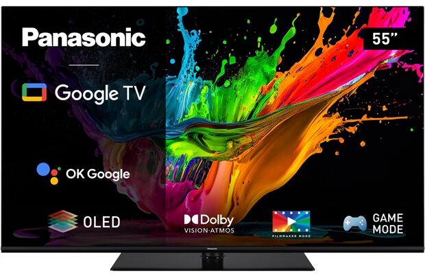 Panasonic TX-55MZ800E, 4K UHD OLED Google TV