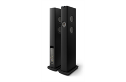 KEF LS60 Wireless Paarpreis aktive Standlautsprecher (carbon schwarz)