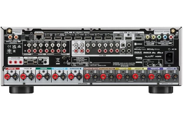 Denon AVC-X4800H -9.4-Kanal 8K-AV-Verstärker