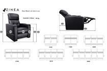 Zinea Kinosessel Baseline Two Stoff