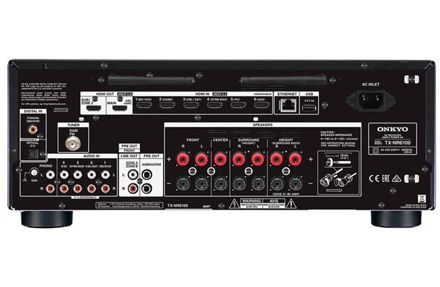 Onkyo TX-NR6100M2 -B-WARE, 7.2 AV-Receiver
