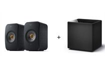 KEF LSX II aktive Stereolautsprecher+ KEF Kube 8 MIE