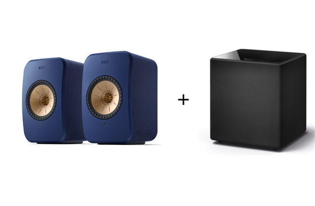 KEF LSX II aktive Stereolautsprecher+ Kube 8 MIE SET