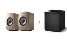 KEF LSX II aktive Stereolautsprecher+ Kube 8 MIE SET (Soundwave)