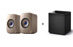 KEF LSX II aktive Stereolautsprecher+ Kube 8 MIE SET (Soundwave)