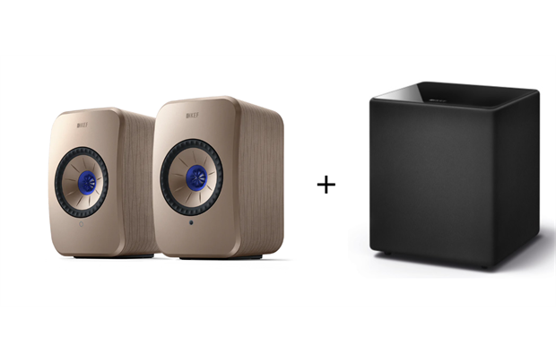 KEF LSX II aktive Stereolautsprecher+ Kube 8 MIE SET