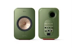 KEF LSX II aktive Stereolautsprecher+ Kube 8 MIE SET (grün)