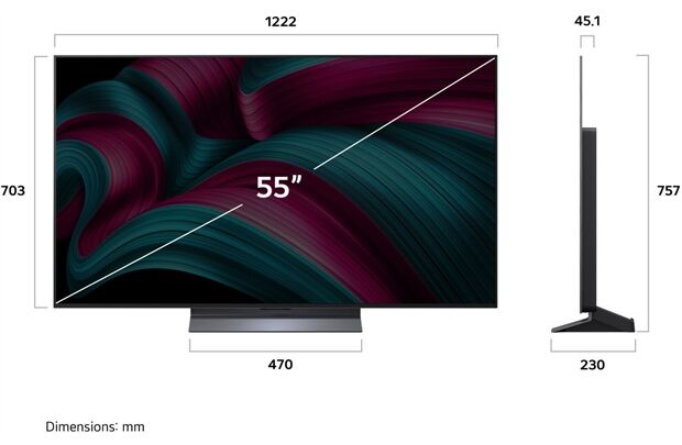 LG OLED55C58LA -4K OLED evo