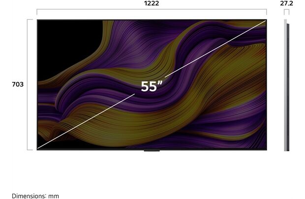 LG OLED55G58LW -4K OLED evo