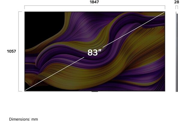 LG OLED83G58LW -4K OLED evo