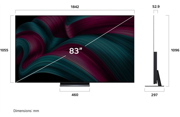 LG OLED83C59LA -4K OLED evo