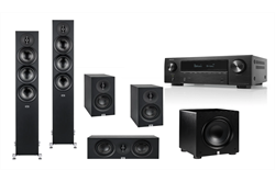 Elac Debut 3.0 -Heimkinoset 5.1 + Denon AVR X2800H DAB