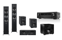 Elac Debut 3.0 -Heimkinoset 5.1 + Denon AVR X2800H DAB