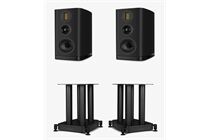 Wharfedale EVO 5.2 -Regallautsprecher Set + EVO 5.2 Stands