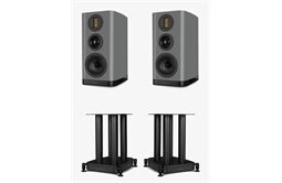 Wharfedale EVO 5.2 -Regallautsprecher Set + EVO 5.2 Stands