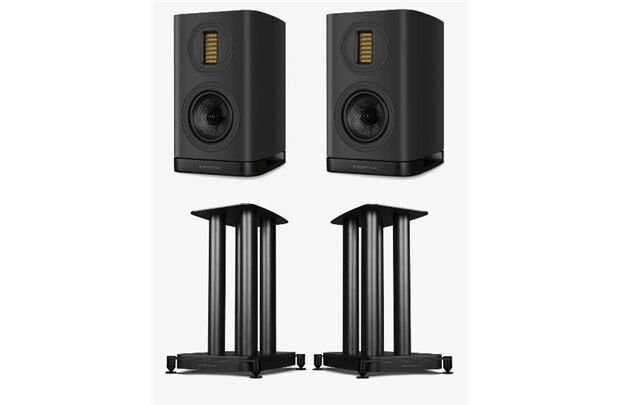 Wharfedale EVO 5.1 -Regallautsprecher Set + EVO 5.1 Stands