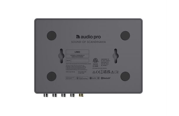 Audio Pro Link 2 -Streaming Client, Vorverstärker