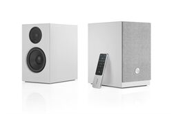 Audio Pro A28 -Paarpreis, aktive Multiroom-Regallautsprecher (weiss)