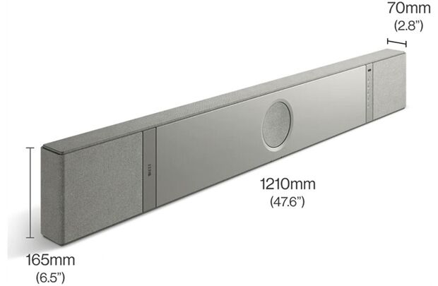 KEF XIO -Soundbar, Uni-Q® MX, MIE