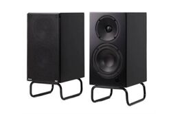 Elac ConneX -Adsum -aktiver Regallautsprecher, Paar (schwarz)