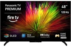 Panasonic TV-48Z80BEZ -4K OLED, Fire TV (schwarz metallic)