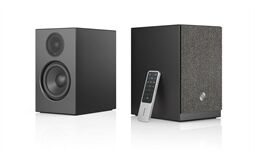 Audio Pro A28 W -Paarpreis, aktive Regallautsprecher, WiiM (schwarz)