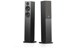 Audio Pro A38 W -Paarpreis, aktive Standlautsprecher, WiiM (schwarz)