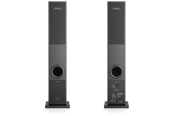 Audio Pro A48 W -Paarpreis, aktive Standlautsprecher, WiiM