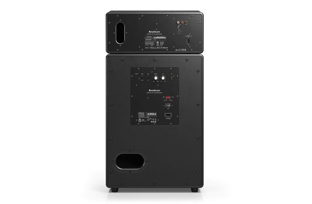 Audio Pro Drumfire II W -Multiroomlautsprecher, Set, WiiM