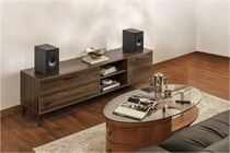 KEF Coda W -Paarpreis, aktive Regallautsprecher