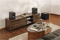 KEF Coda W -Paarpreis, aktive Regallautsprecher