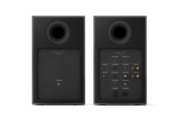 KEF Coda W -Paarpreis, aktive Regallautsprecher