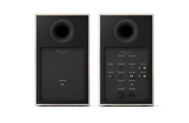KEF Coda W -Paarpreis, aktive Regallautsprecher