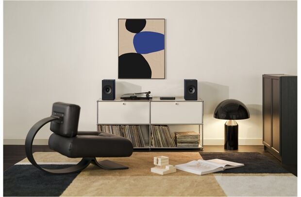 KEF Coda W -Paarpreis, aktive Regallautsprecher