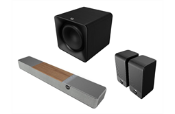 Klipsch Flexus Core100 -Soundbar Set + Sub/Surr100 (walnuß/schwarz)