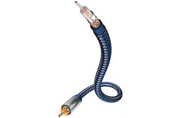 Inakustik Premium Audio Video-Kabel, Mono, Koax,3 m