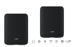 WiiM Sound Lite Twin -Streaming Client Lautsprecher (schwarz)