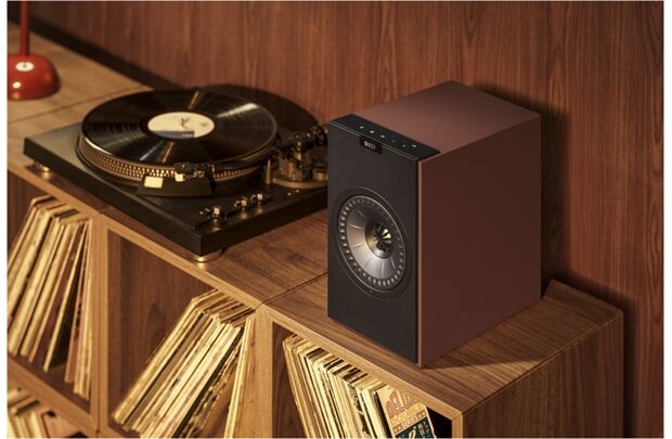 KEF Coda W -Paarpreis, aktive Regallautsprecher