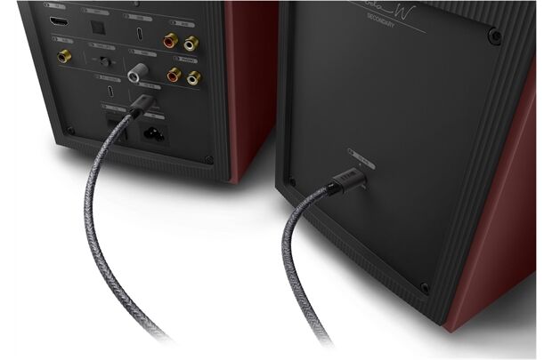 KEF Coda W -Paarpreis, aktive Regallautsprecher