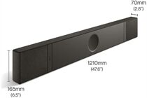 KEF XIO -Soundbar, Uni-Q® MX, MIE + KC62 Subwoofer