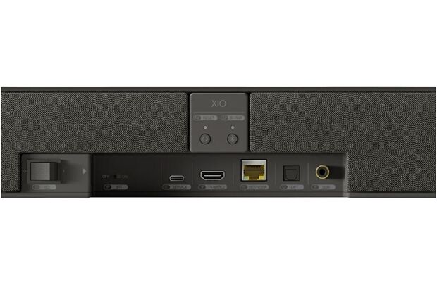 KEF XIO -Soundbar, Uni-Q® MX, MIE + KC62 Subwoofer