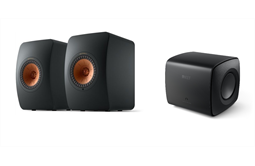 KEF LS50 Wireless II + KC 62 Subwoofer (schwarz)