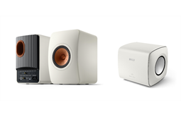 KEF LS50 Wireless II + KC 62 Subwoofer (weiss)