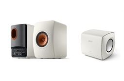 KEF LS50 Wireless II + KC 62 Subwoofer (weiss)