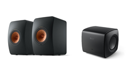 KEF LS50 Wireless II + KC 62 Subwoofer