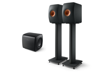 KEF LS50 Wireless II + KC 62 Subwoofer + S2 Stands