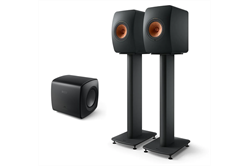 KEF LS50 Wireless II + KC 62 Subwoofer + S2 Stands